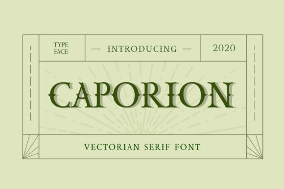 Caporion: A Casual Blackletter Font for Modern Brands