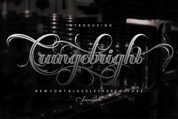 Crungebright: Where Blackletter Roots Meet Modern Color
