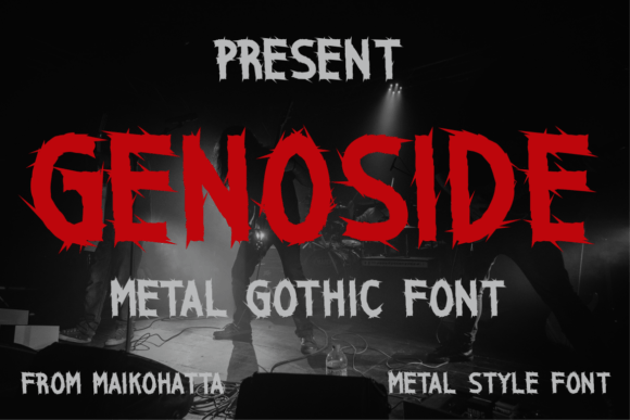 Genoside: The Gothic Typeface with a Modern Bite