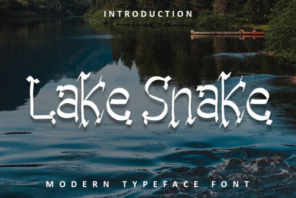 Lake Snake: Elevating Your Designs with Modern Blackletter Style