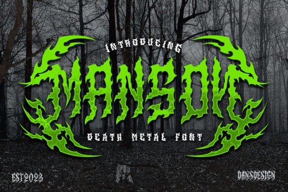 Manson: The Modern Blackletter Font for Bold Projects