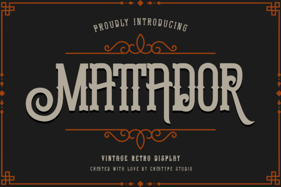 Mattador: The Blackletter Font Blending Vintage Soul with Modern Edge