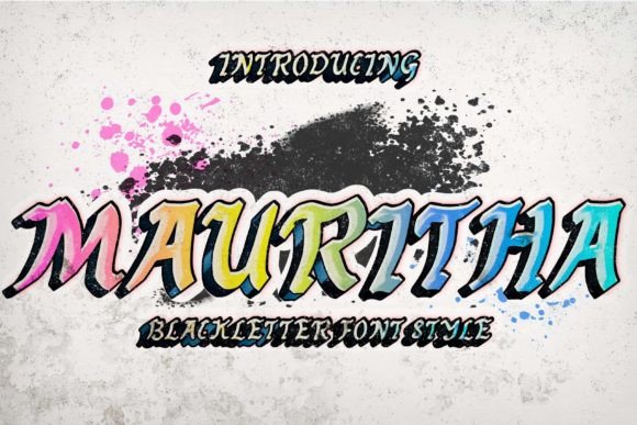 Mauritha: A Bold Blackletter for Modern Branding