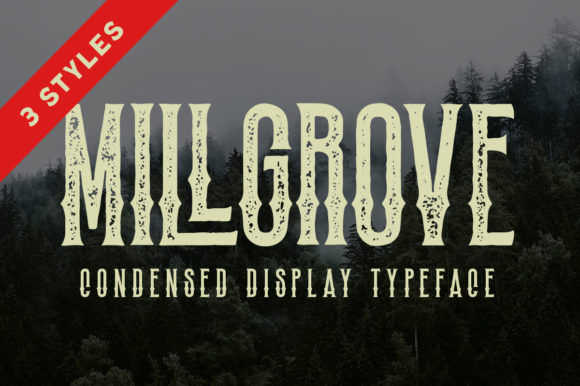 Millgrove: An Elegant Blackletter Font with Quirky Charm