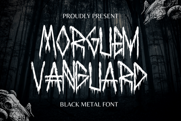 Morguem Vanguard: The Blackletter Font for Modern Rebels