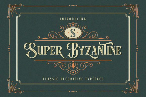 Super Byzantine: Mastering the Art of Bold Blackletter Typography