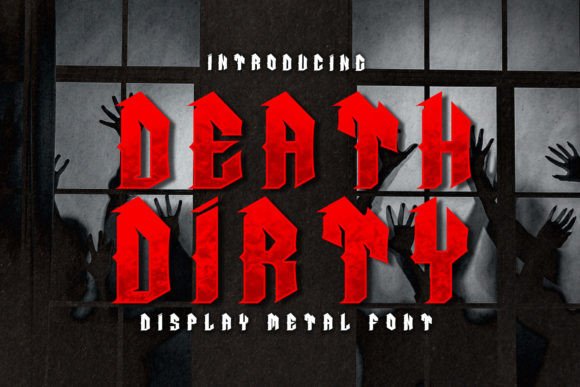 Unleash Bold Branding with Death Dirty Blackletter