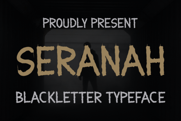 Unleash Your Dark Aesthetic with the Seranah Font
