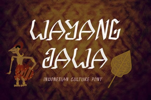 Wayang Jawa: A Blackletter Font with Indonesian Soul