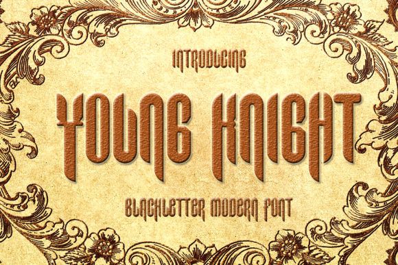 Young Knight: A Quirky Blackletter for Modern Creators